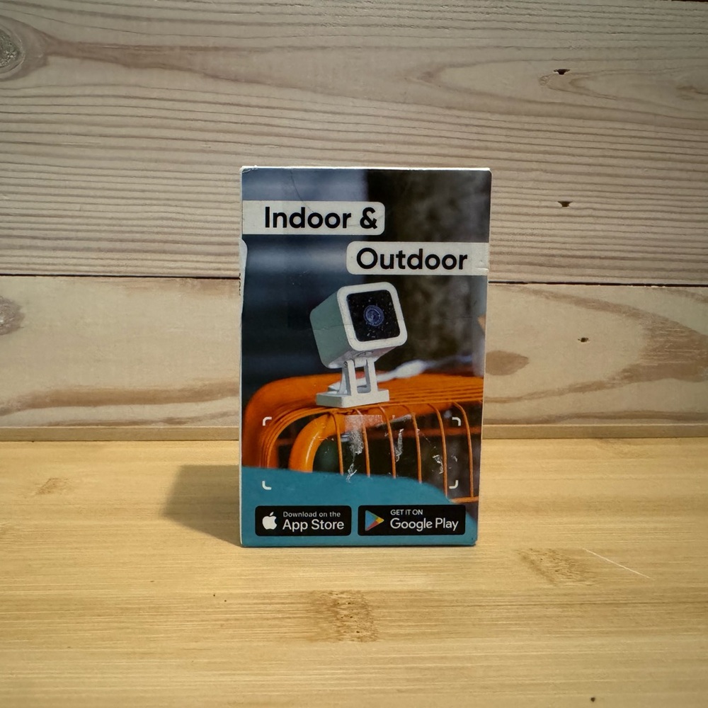 Wyze Indoor & Outdoor Camera - White and Black